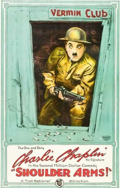Armas al hombro (1918 Cine mudo Charles Chaplin) DVB-Rip
