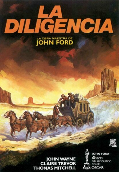 La diligencia (1939) HDrip