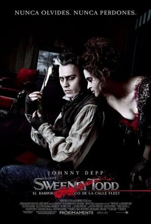Sweeney Todd: El barbero diabólico de la calle Fleet (2007 Terror) DVDrip XviD Castellano