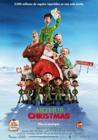 Arthur Christmas: Operación regalo (2011 Animación) HDrip XviD Castellano