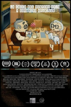 La chica del vestido rojo y sombrero amarillo BDrip MP4 Español Chile